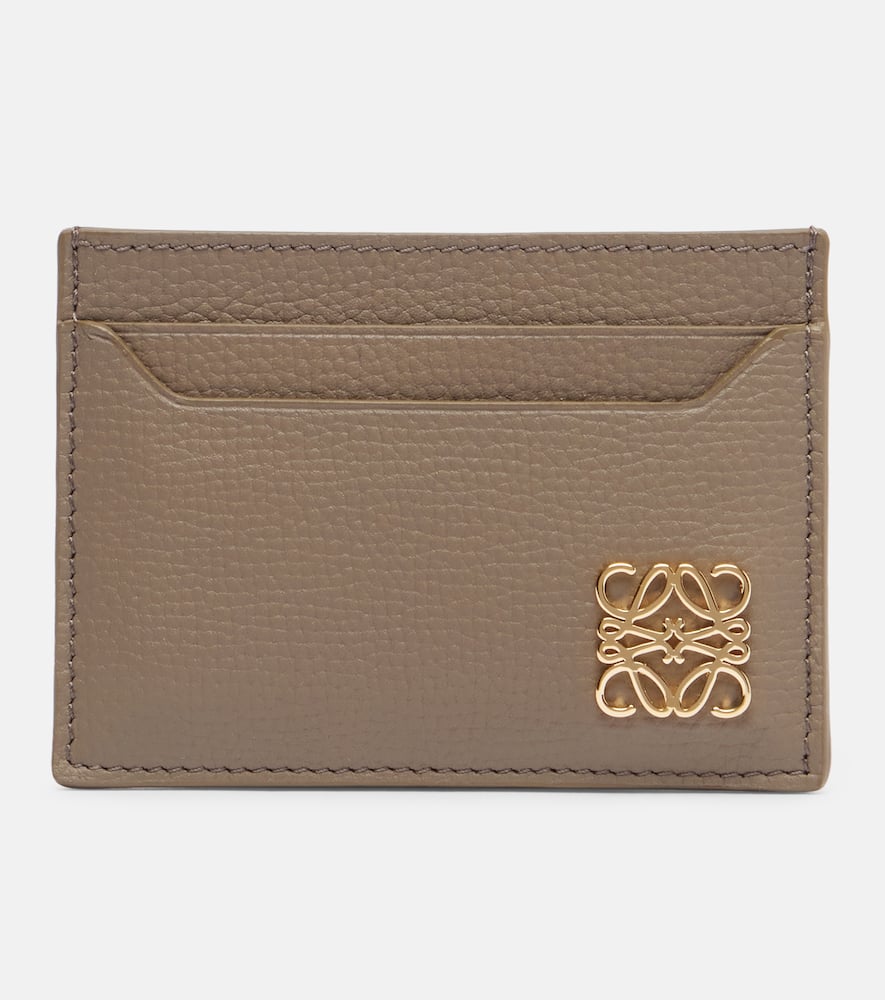 Anagram leather cardholder
