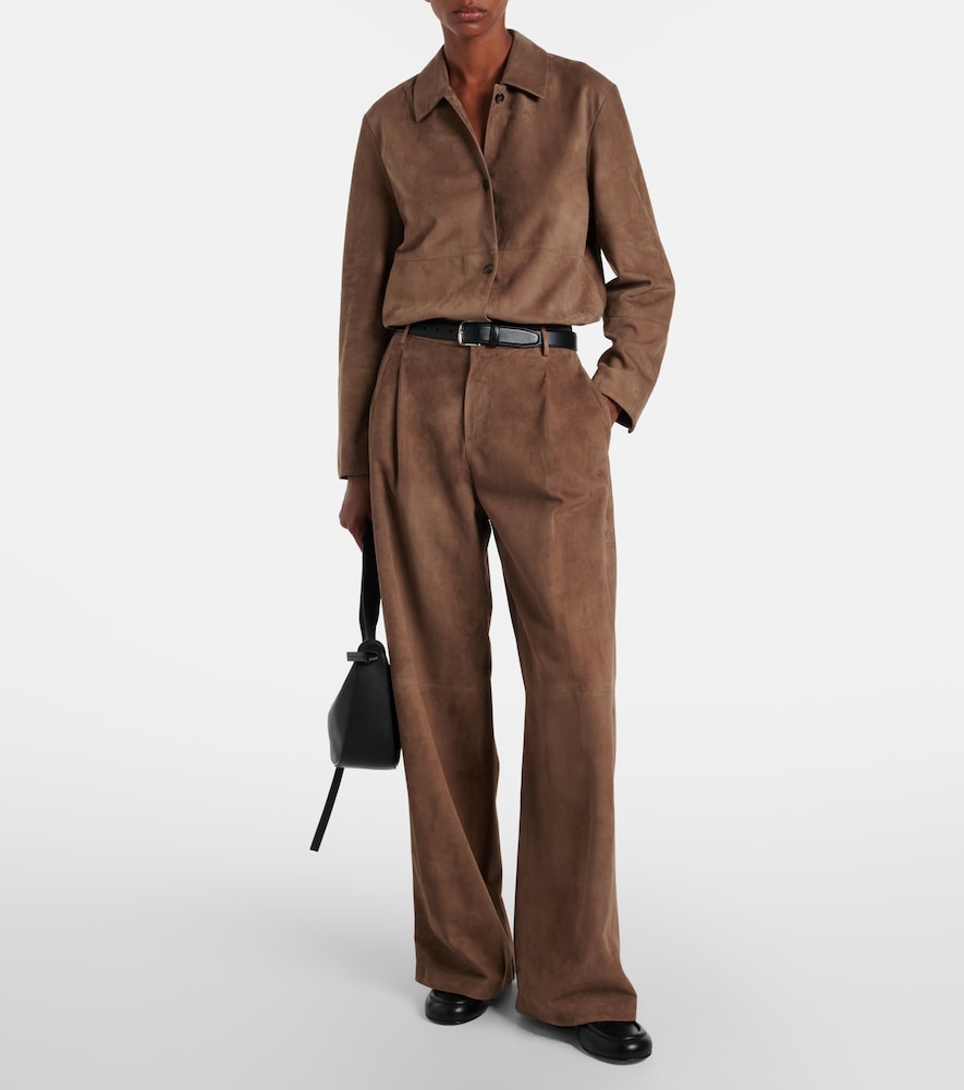  's Max Mara 's Max Mara Surchemise Estate En Daim 