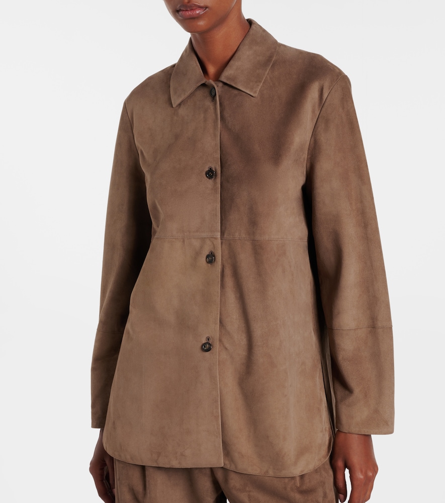  's Max Mara 's Max Mara Surchemise Estate En Daim 