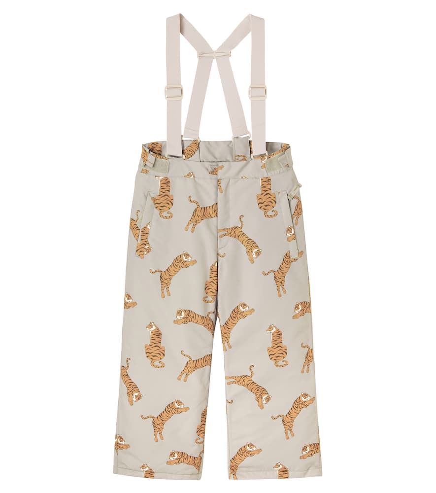 Konges Sløjd Mismou Printed Snow Pants In Gray