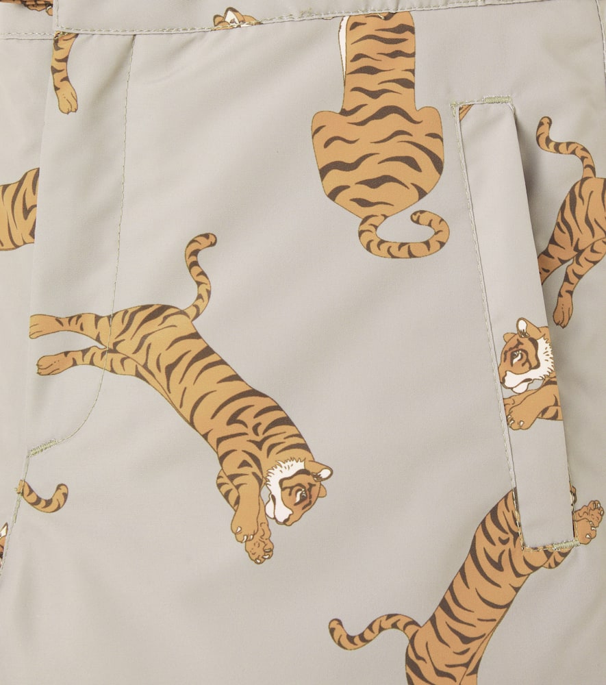 Konges Sløjd Mismou Printed Snow Pants In Gray