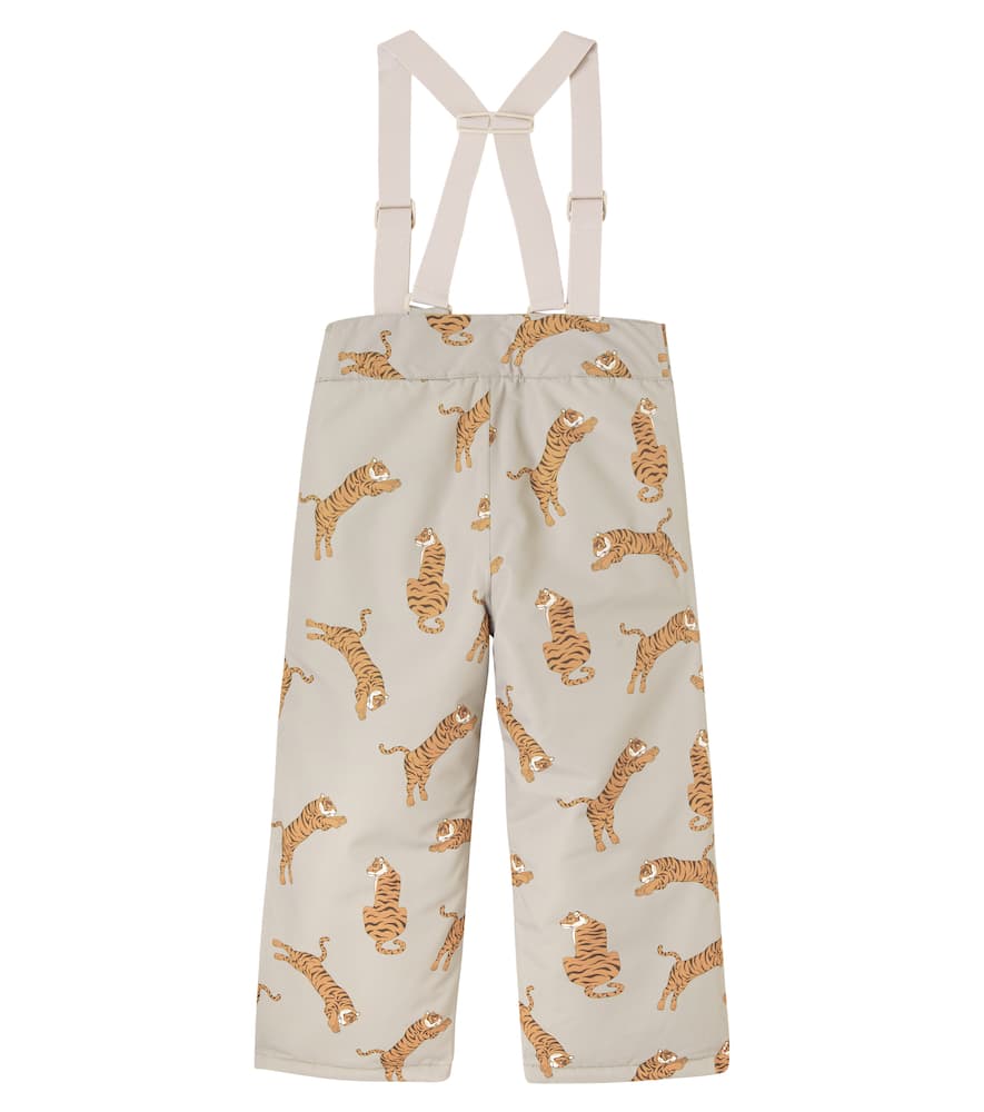 Konges Sløjd Mismou Printed Snow Pants In Gray