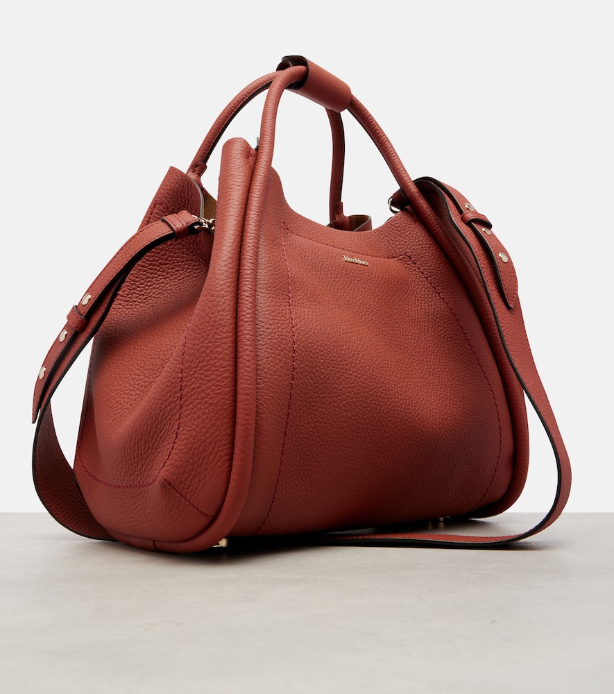  Max Mara Max Mara Tote Bag Marine Small Aus Leder 