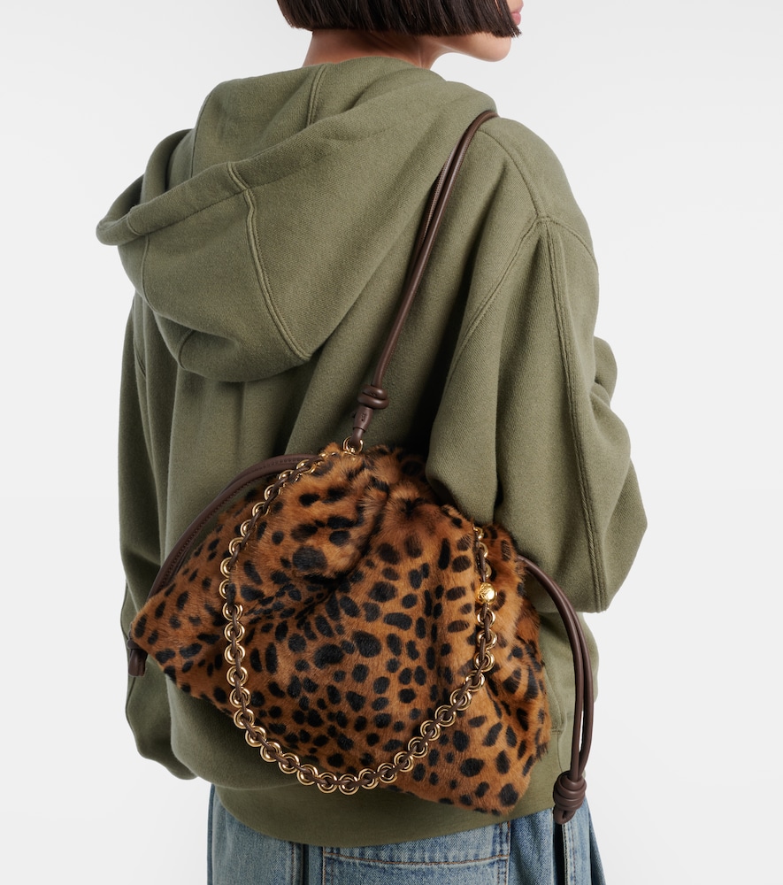 Loewe Flamenco Medium calf hair shoulder bag