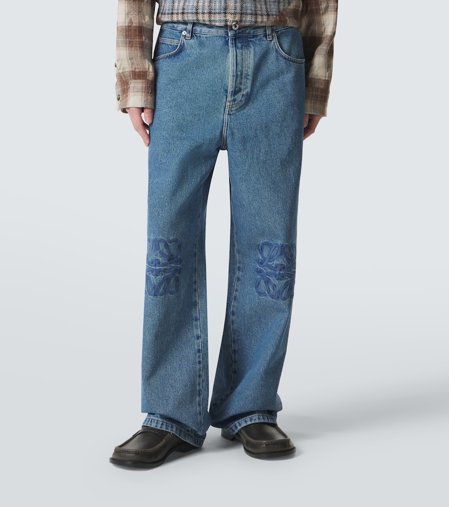  Loewe Loewe Straight Jeans Anagram 