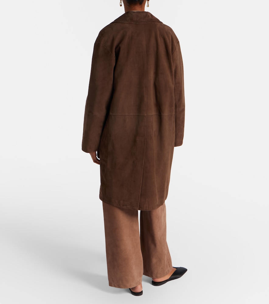  's Max Mara 's Max Mara Weite Hose Fulmine Aus Veloursleder 