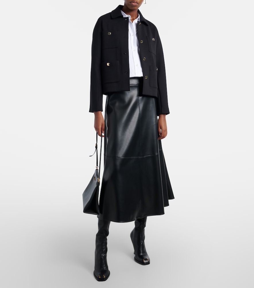  's Max Mara 's Max Mara Ninfa Jersey Midi Skirt 