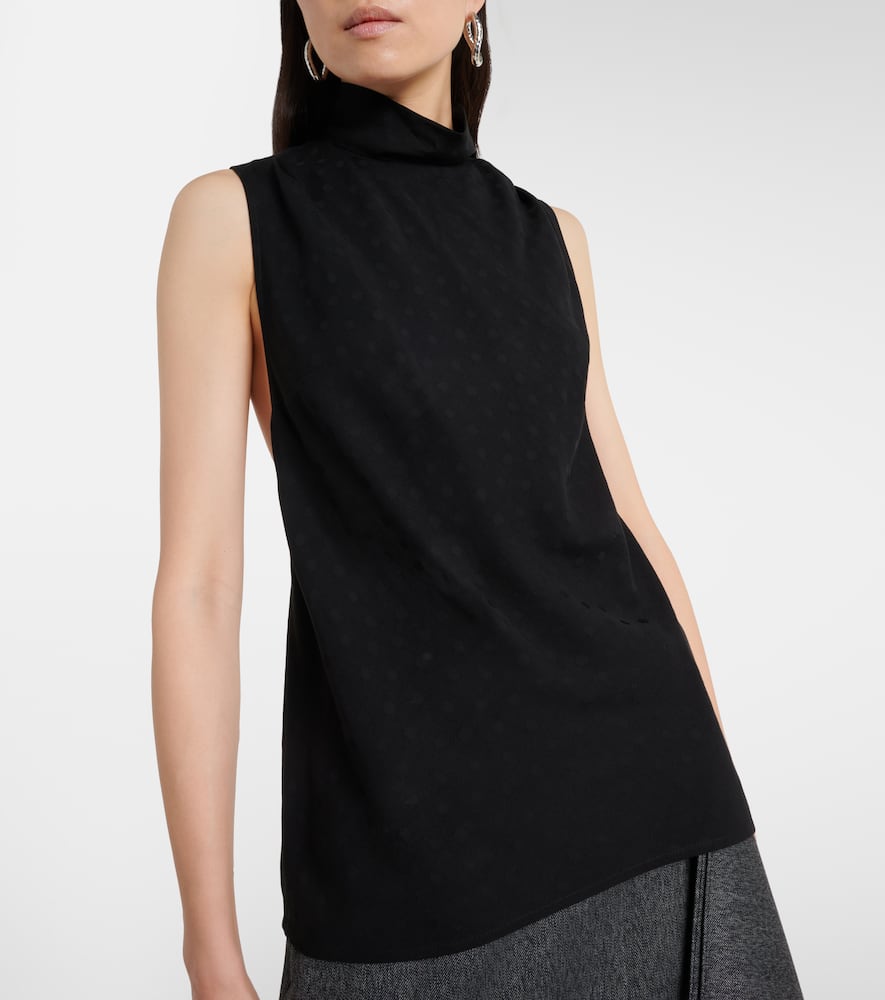 Proenza Schouler Taryn Top In Black