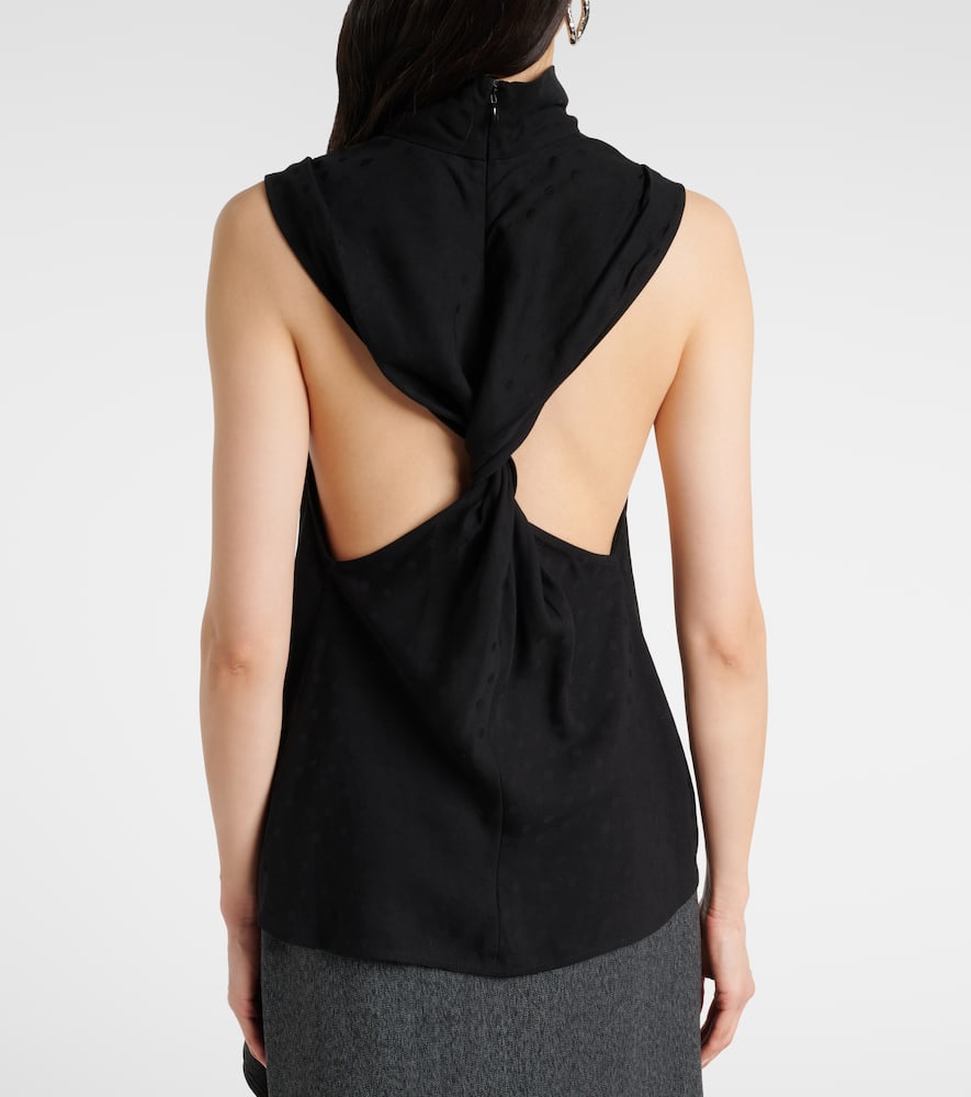 Proenza Schouler Taryn Top In Black