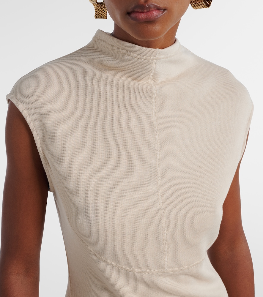 Zana Ribbed-Knit Top