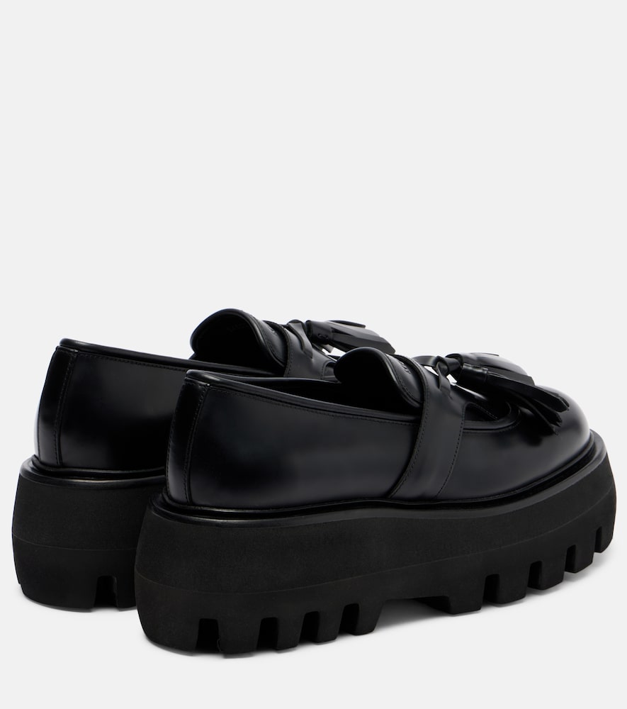  Mcqueen Mcqueen Sofa Leather Platform Loafers 