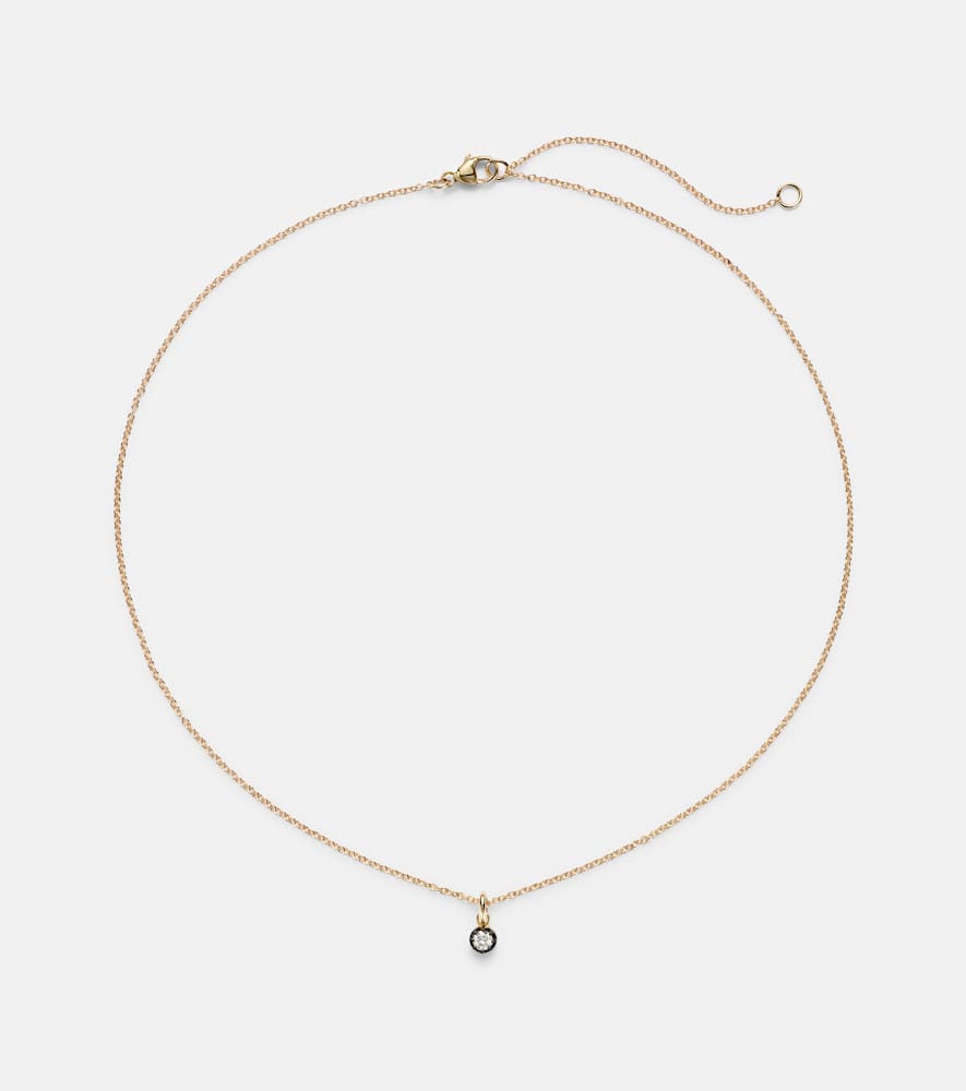 Choker The Shadow in oro 10kt con diamante