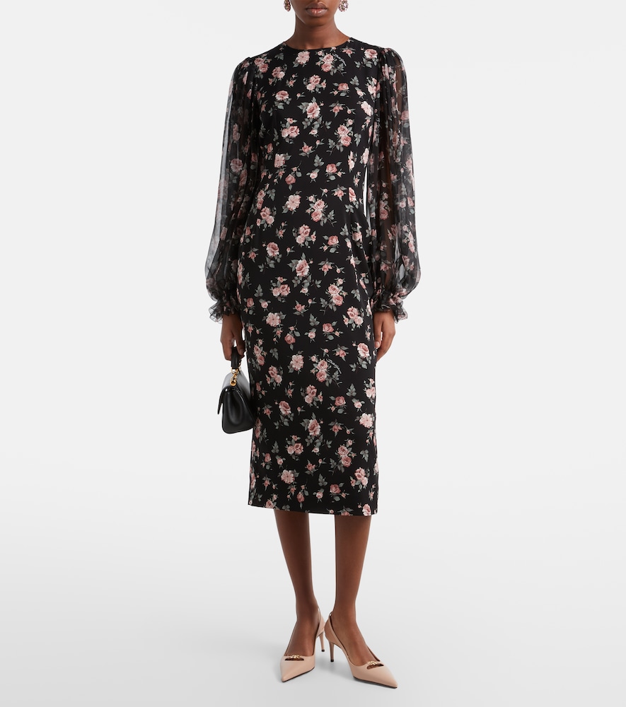 Dolce&Gabbana Lollo Dg Leather Slingback Pumps