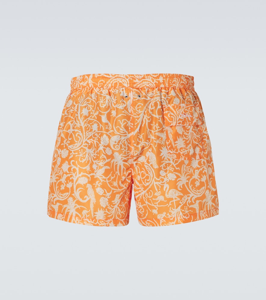  Kiton Kiton Bedruckte Badeshorts 