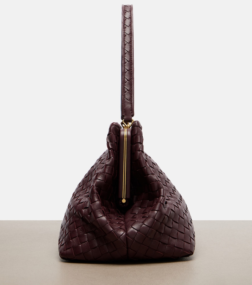 The 1998 Intrecciato Leather Bowling Bag