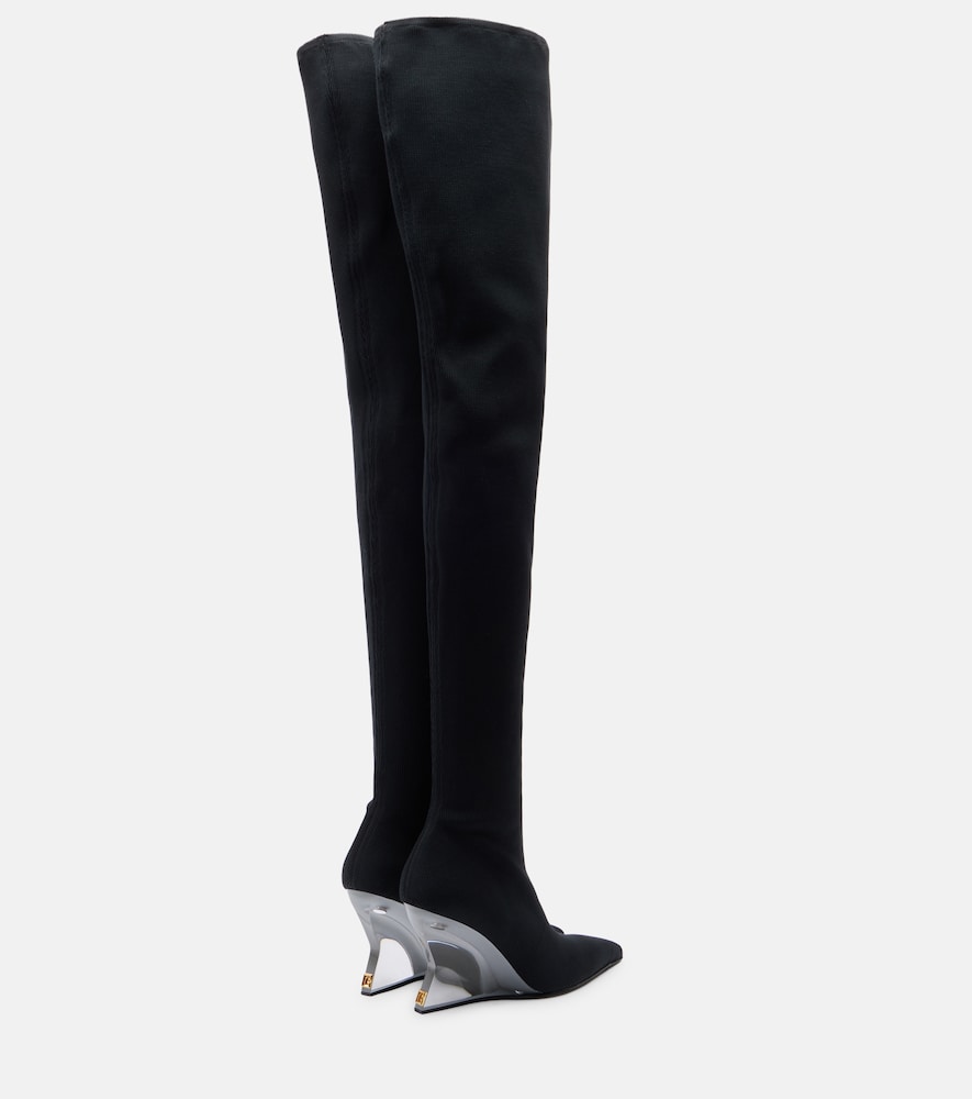  Balmain Balmain Botas Mosqueteras Con Cuña 