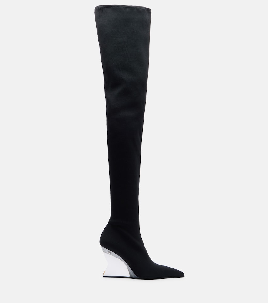 Wedge Over-The-Knee Boots
