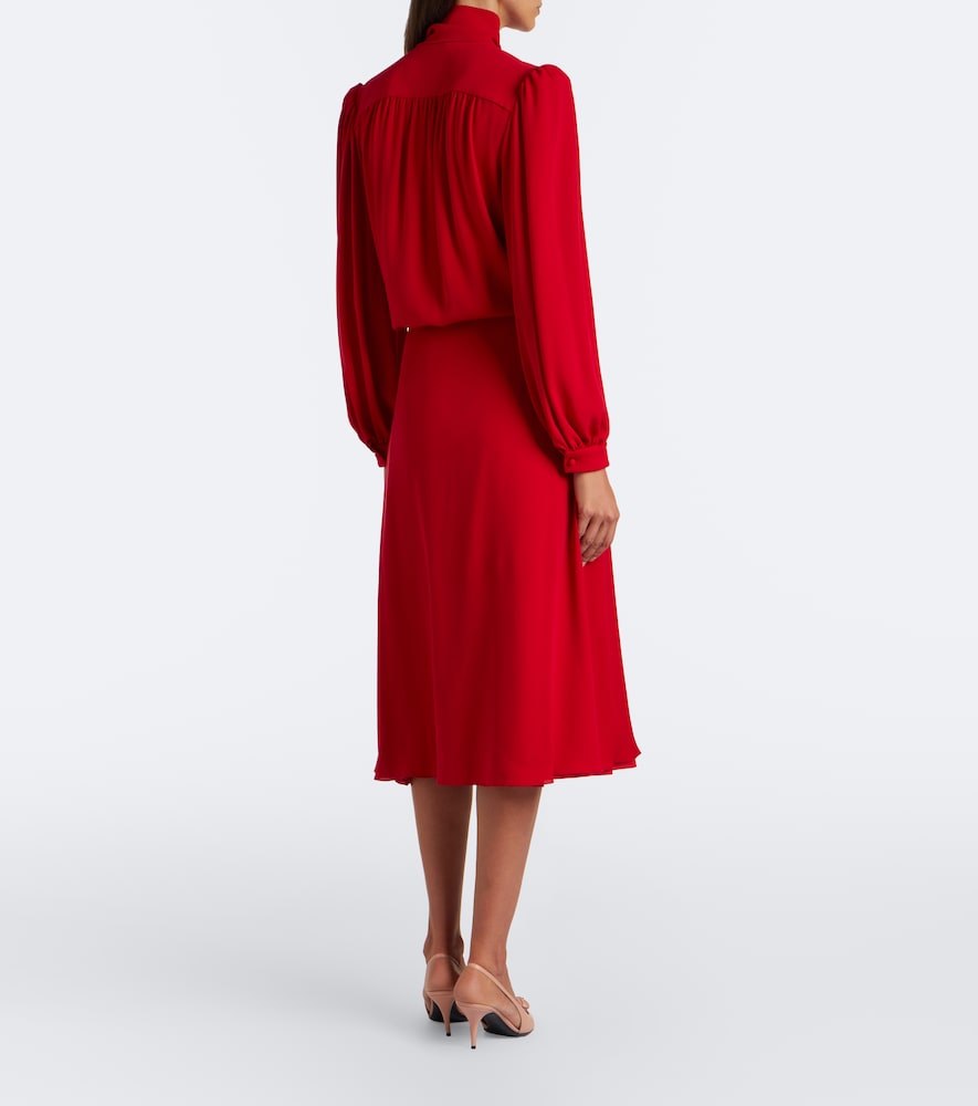 Garavani Silk Georgette Midi