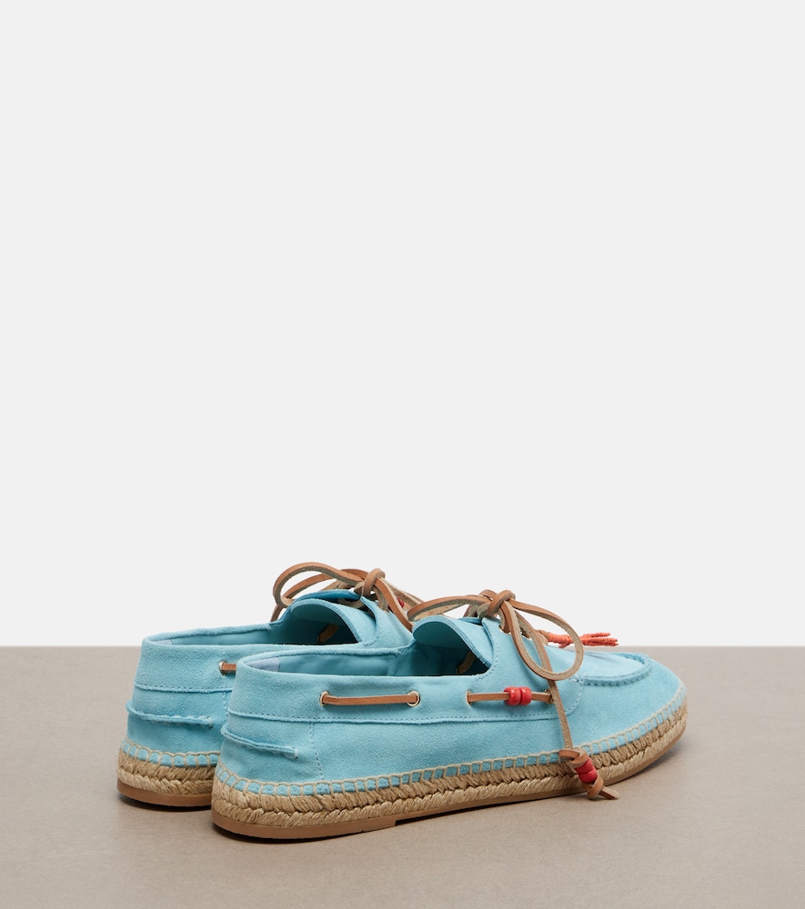  Aquazzura Aquazzura Espadrilles Seafarer Aus Veloursleder 