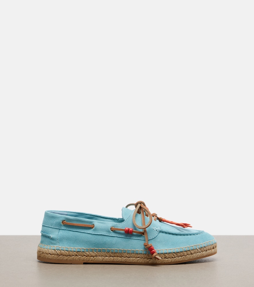  Aquazzura Aquazzura Espadrilles Seafarer Aus Veloursleder 