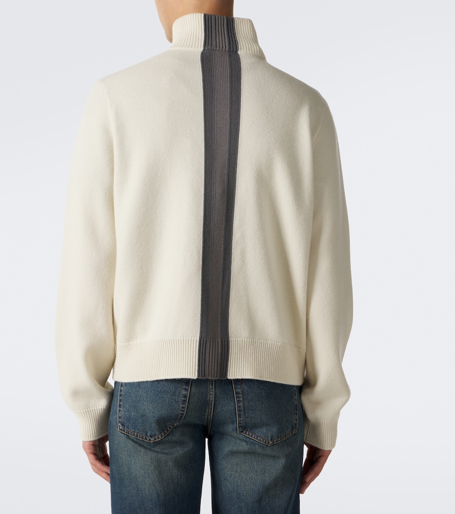 Wool Zip-Up Sweater