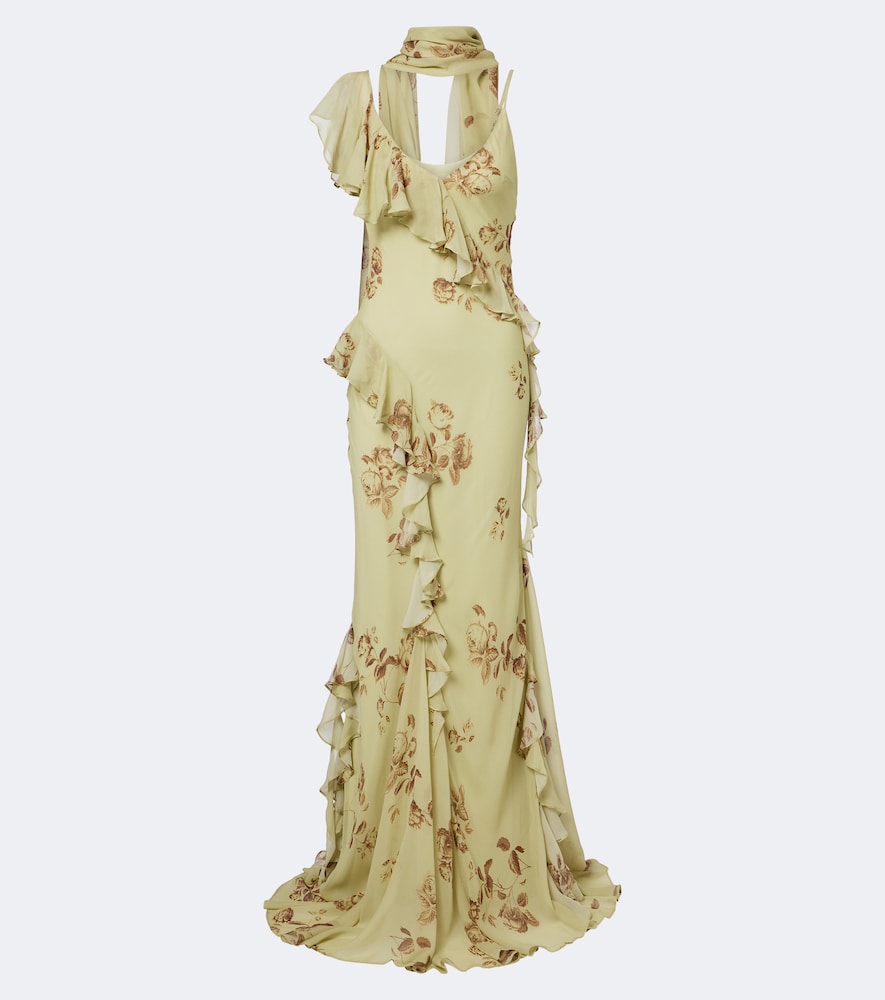 Abito lungo Mayara in georgette