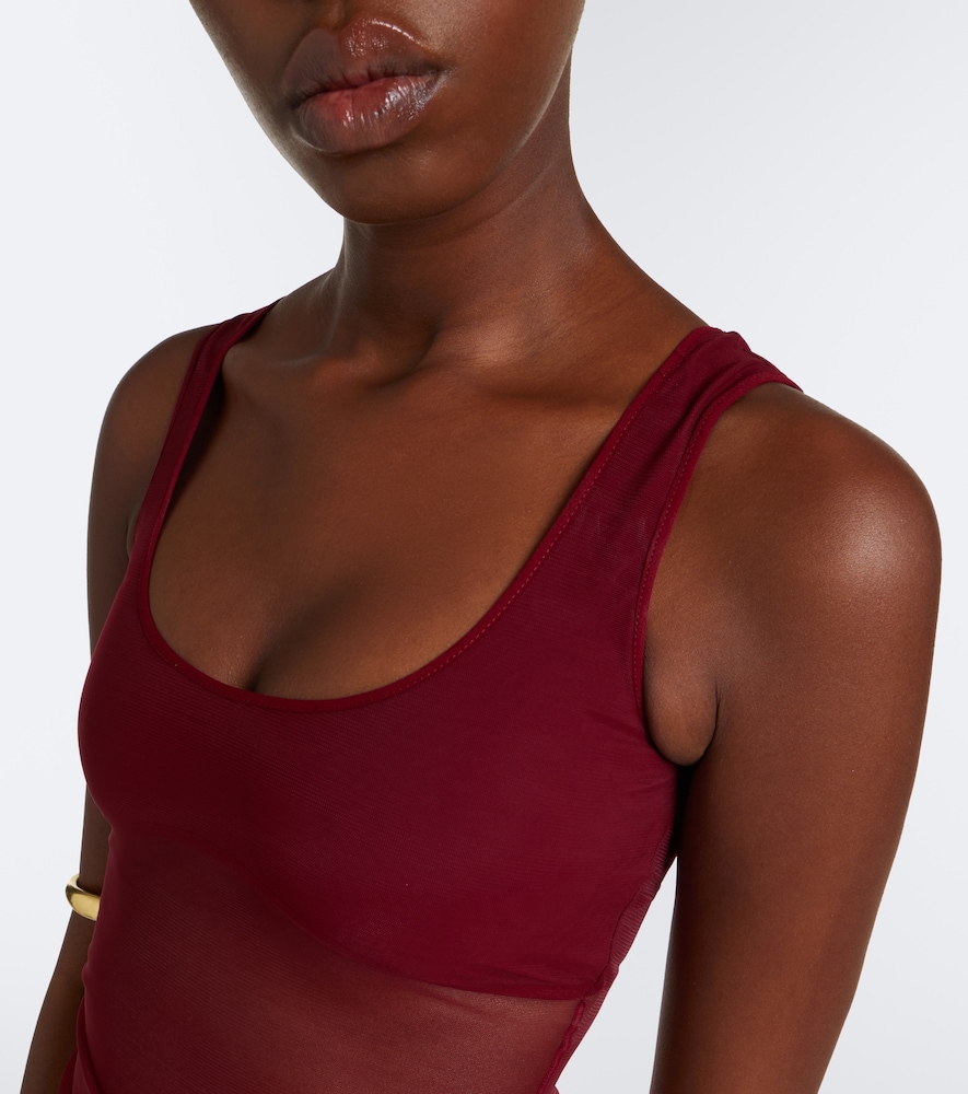 Semi-Sheer Tank Top