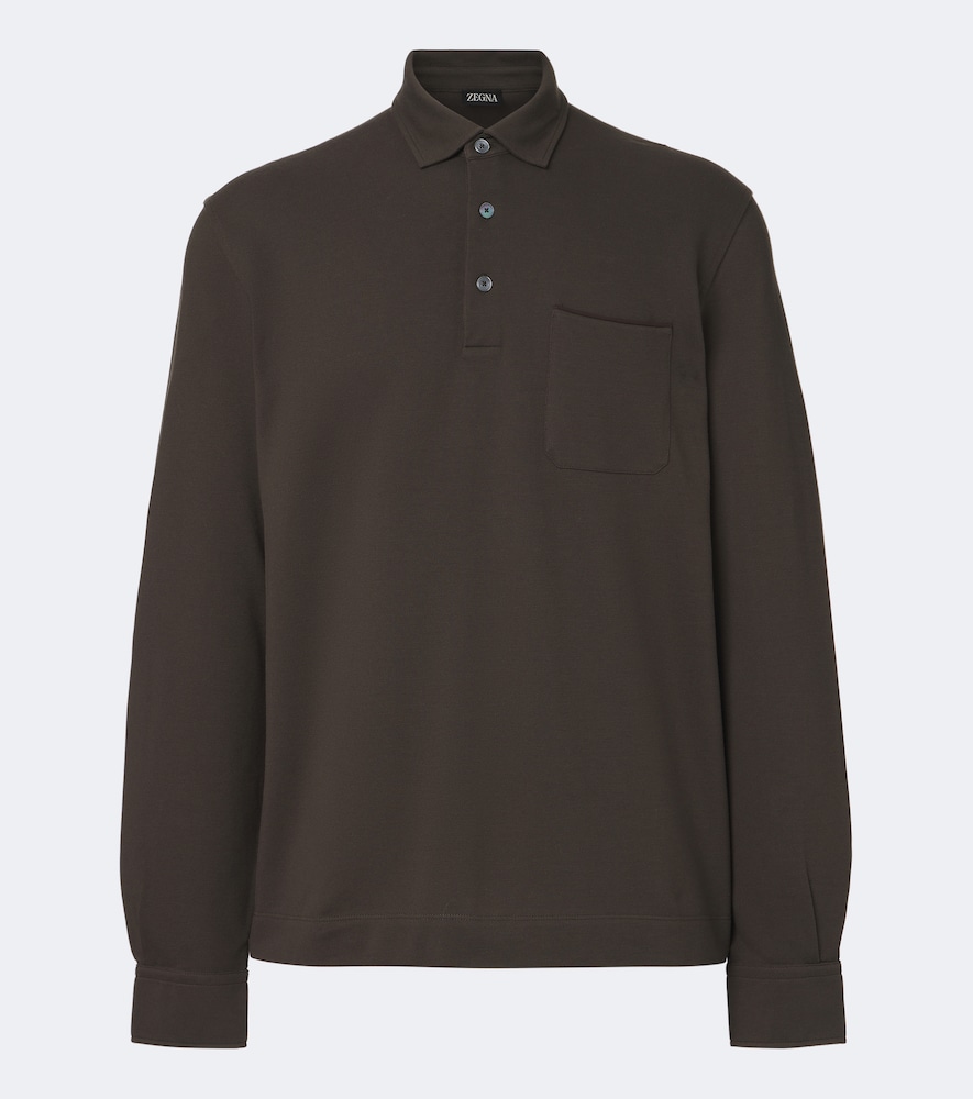 Poloshirt aus Baumwoll-Piqué