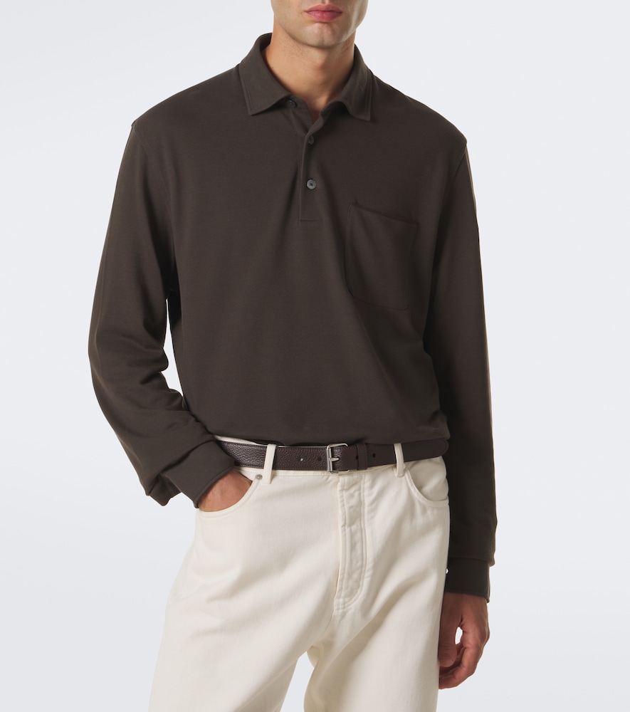 Cotton Piqué Polo Shirt