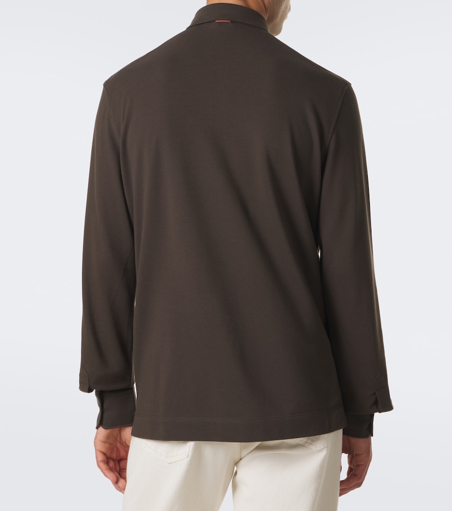 Cotton Piqué Polo Shirt