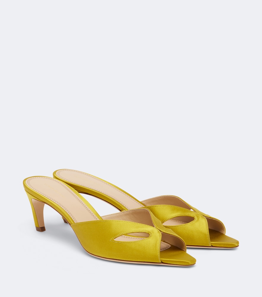 Victoria Beckham Harlow Mask satin mules | Thumbnail 7 Victoria Beckham Harlow Mask satin mules | Thumbnail 7