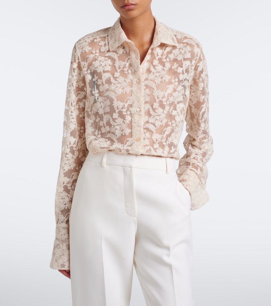 Sheer Lace Shirt