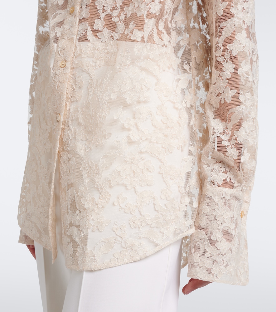 Sheer Lace Shirt