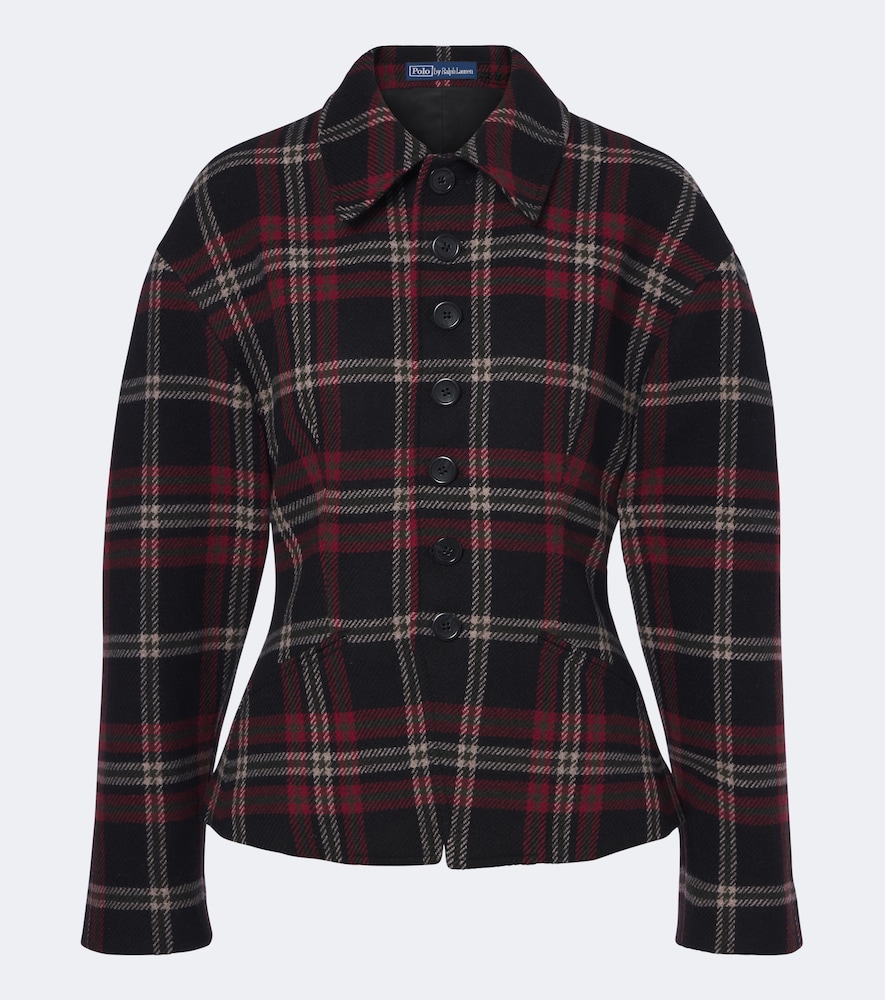 Polo Ralph Lauren Plaid Wool-Blend Tweed Jacket