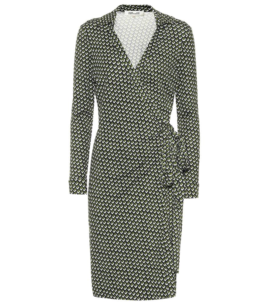 dvf new jeanne two silk jersey wrap dress