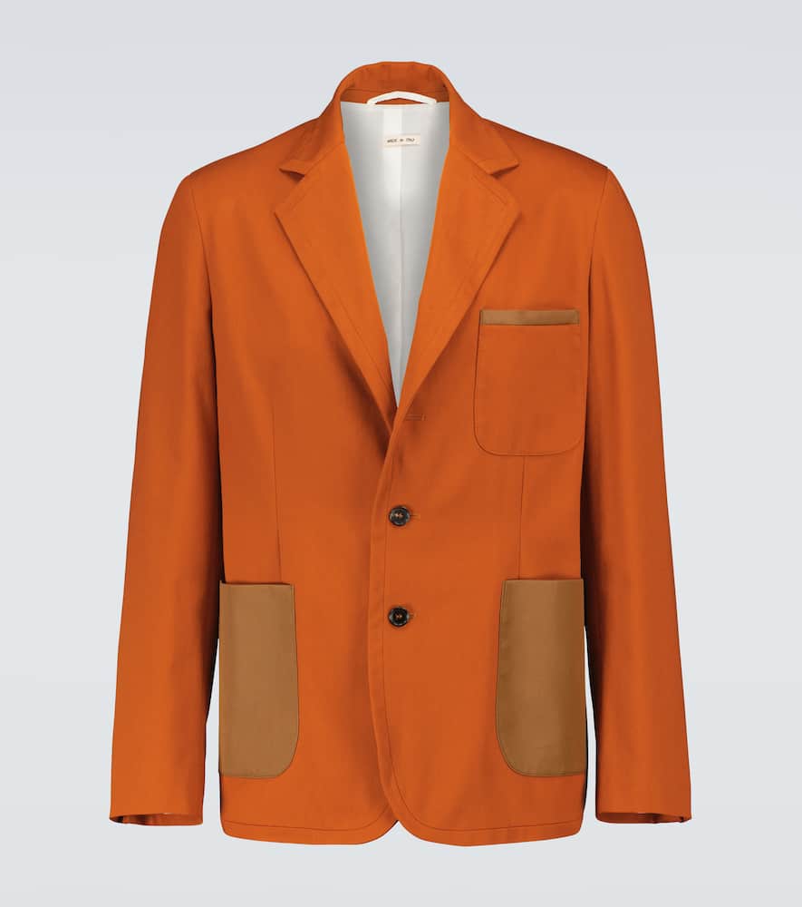 Click to view more detailed imagery on our partner's website Marni Single-breasted Blazer In Orange