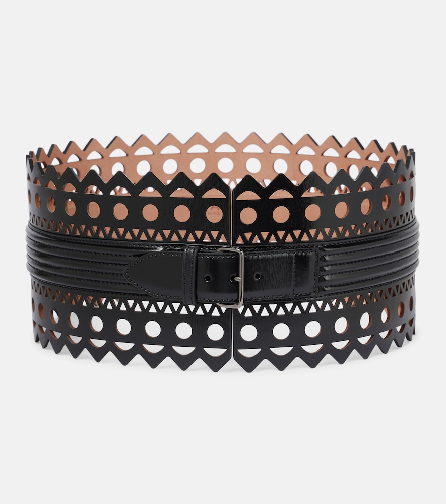 Alaia Alaïa Leather corset belt
