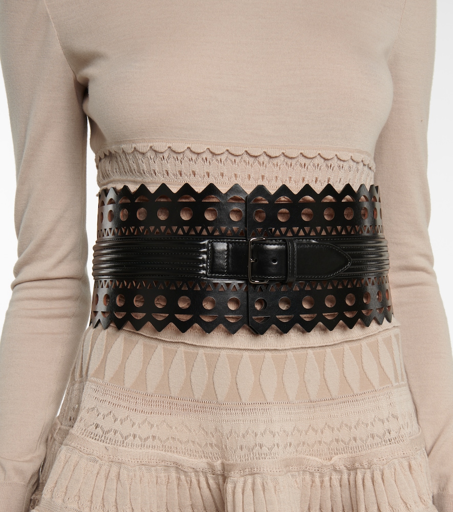  Alaia Alaïa Alaïa Edition 1992 Gürtel Aus Leder 