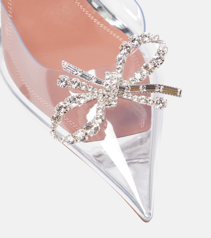  Amina Muaddi Amina Muaddi Verzierte Slingback-pumps Rosie 