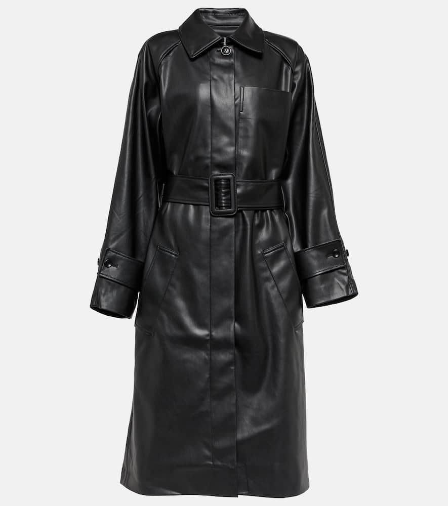 Proenza Schouler White Label faux leather coat