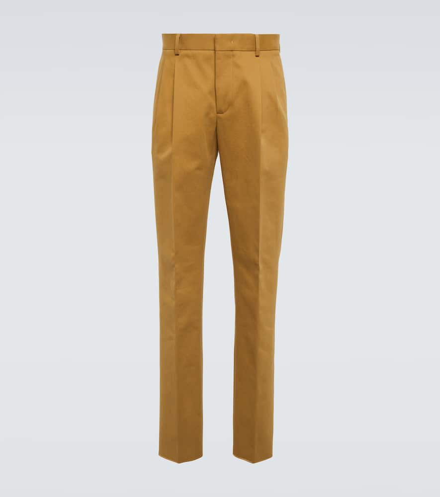 Loro Piana Straight-fit cotton pants