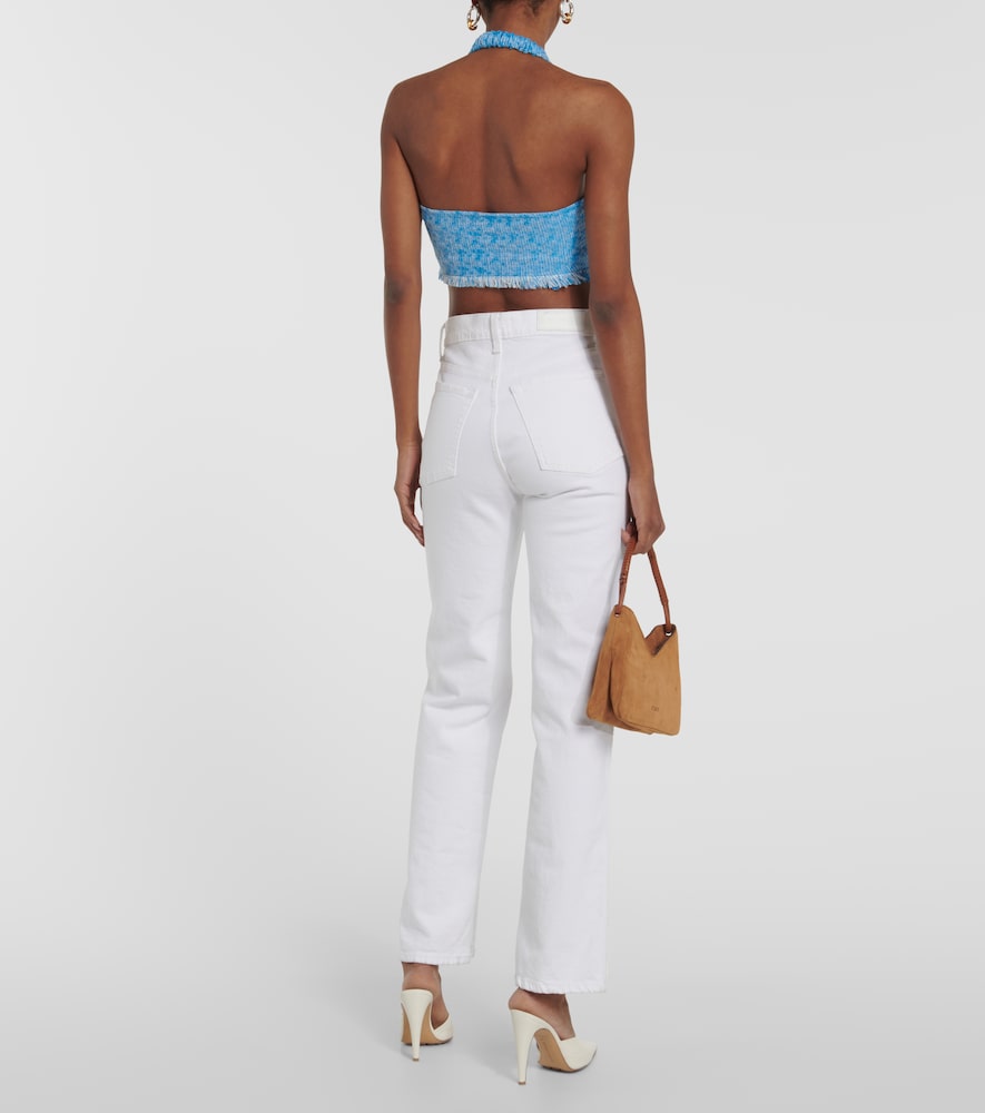  Staud Staud Cropped-top Becca Aus Tweed 