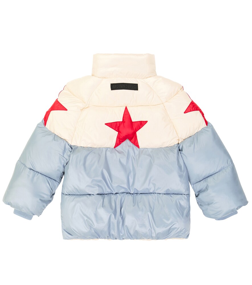  Monnalisa Monnalisa Colorblocked Puffer Coat 