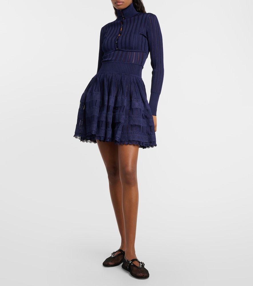 Alaïa Crinoline cropped cardigan
