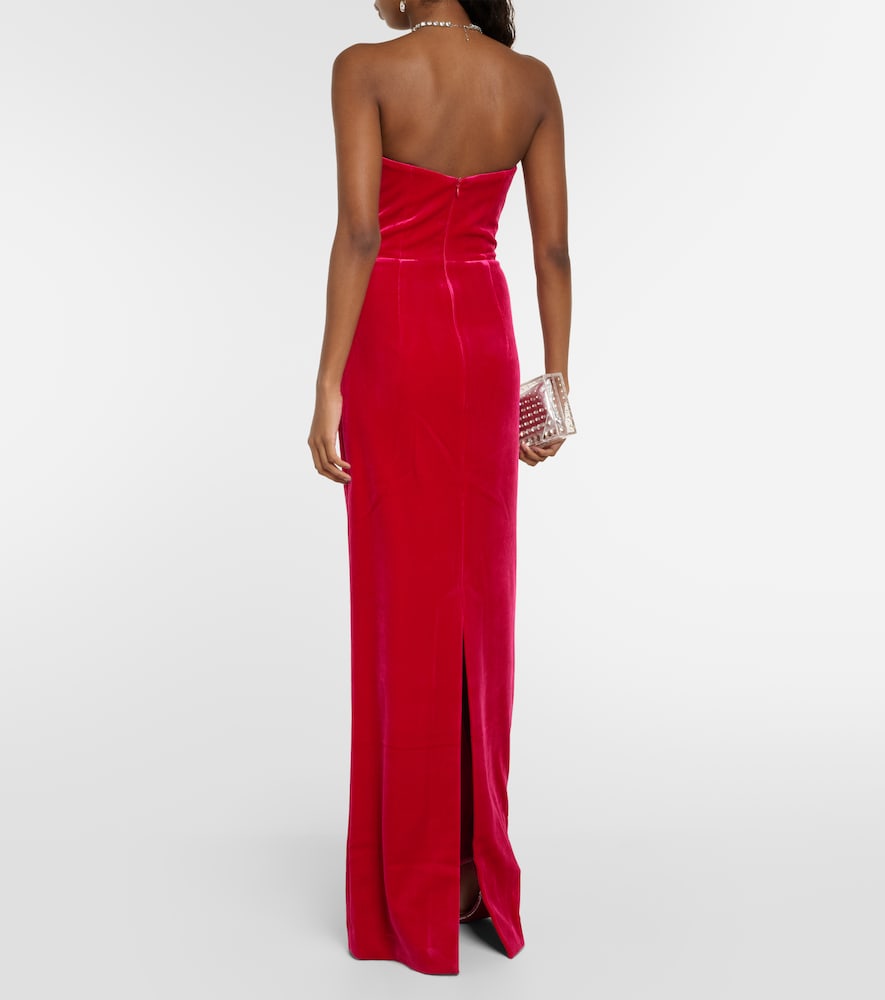  Rebecca Vallance Rebecca Vallance Robe Bernadette Aus Samt 