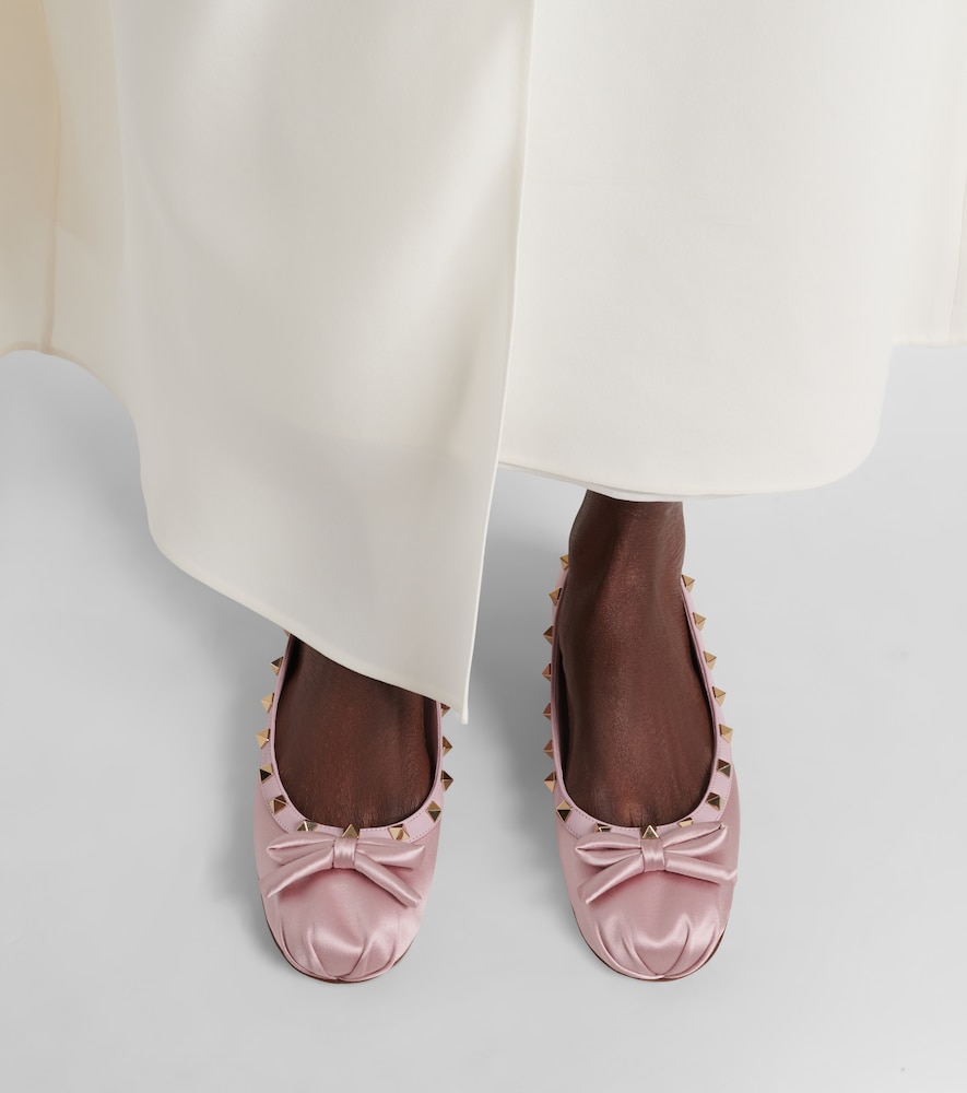 Garavani Rockstud Ballet Flats