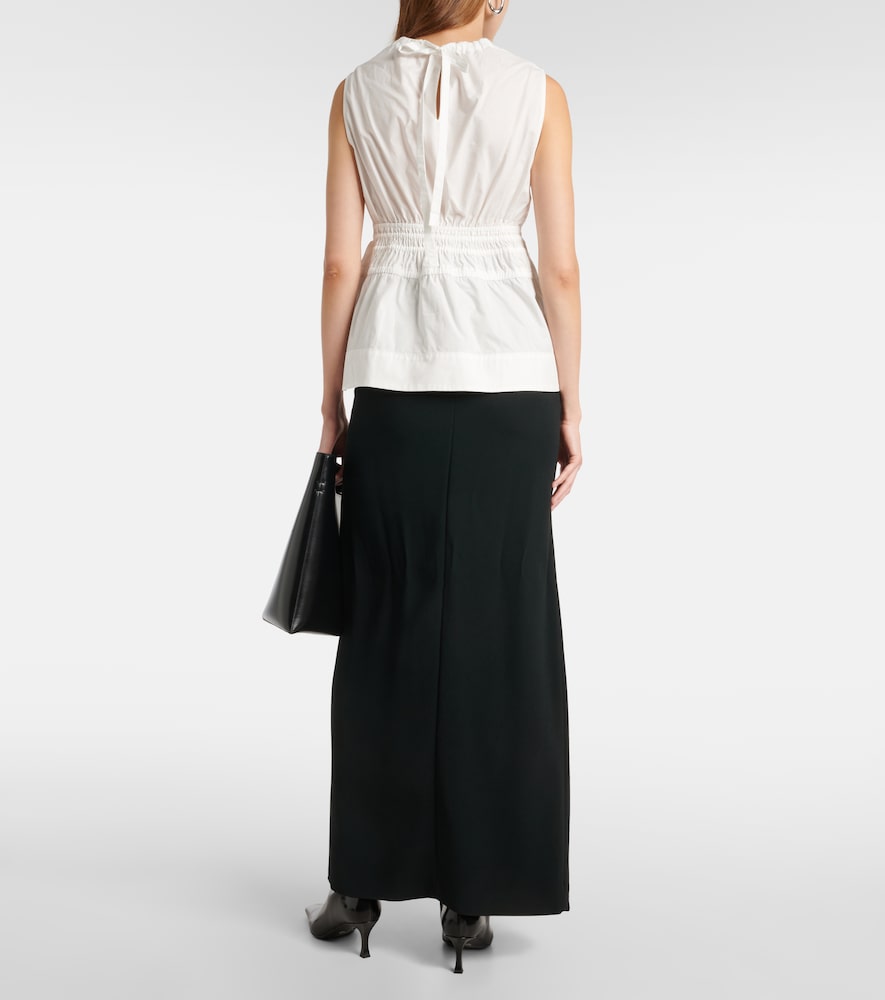 White Label Birdie Cotton Poplin Top