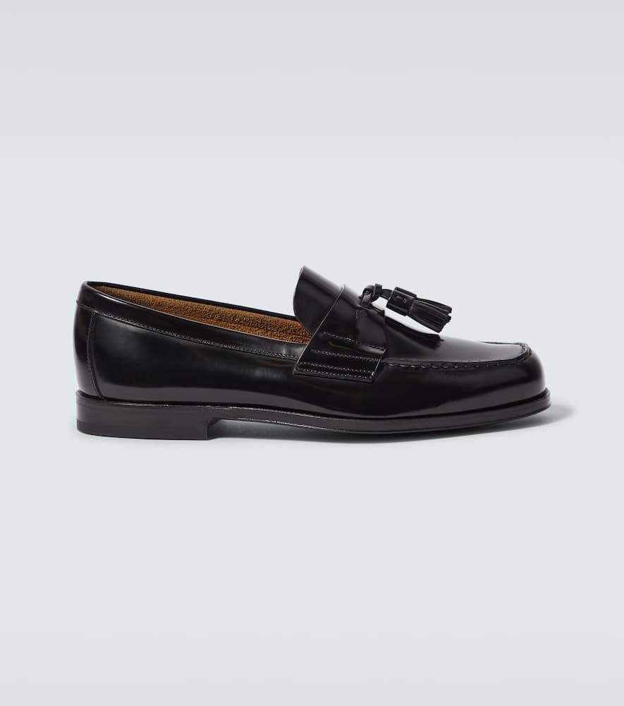 PRADA LEATHER LOAFERS