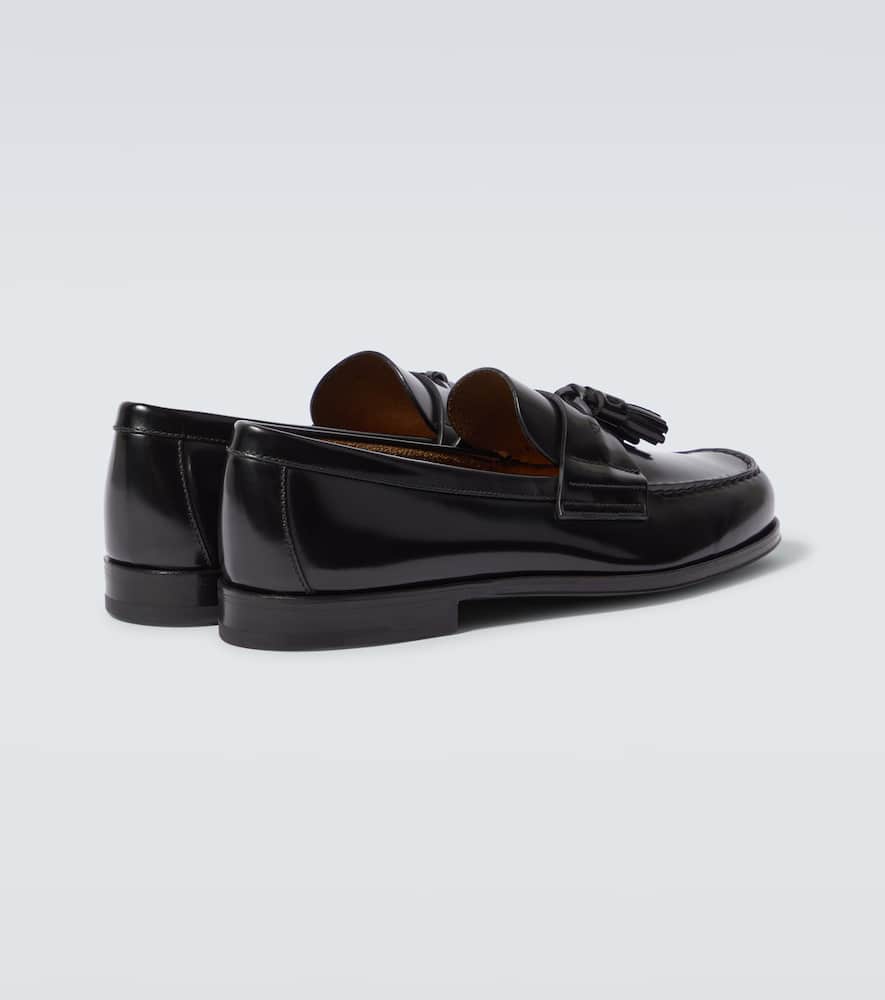 PRADA LEATHER LOAFERS