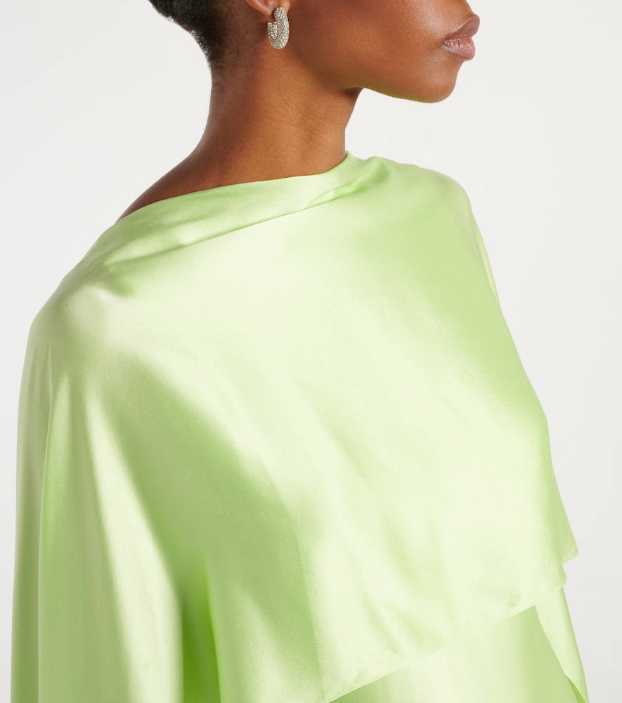  Roksanda Roksanda Caped Satin Gown 